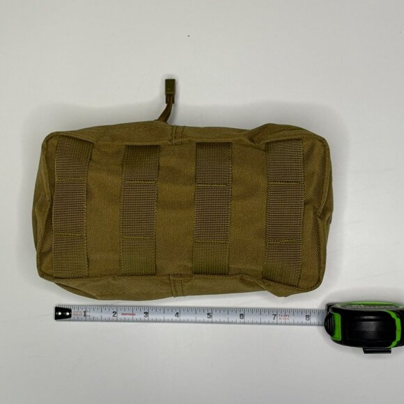 Tactical Molle Pouch Utility Bag With Snap Straps - Picture 2 of 5